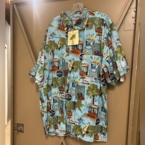 Joe marlin corona hawaiin shirt